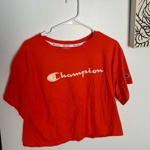 super cute champion crop top! size large